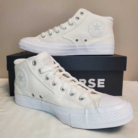 Converse CTAS Malden Street Vintage White Mens Mid Top Sneakers 11.5 Men NWB - Picture 9 of 11